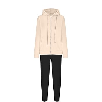 Vaquish 2 セットhoddie and joggers Amazon.com: Jogger Sets for Women 2 Piece Zipper Jacket Long